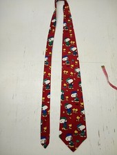 Peanuts I LOOK BETTER THAN I PUTT Multi-Color 100% Silk Necktie Tie Made in USA