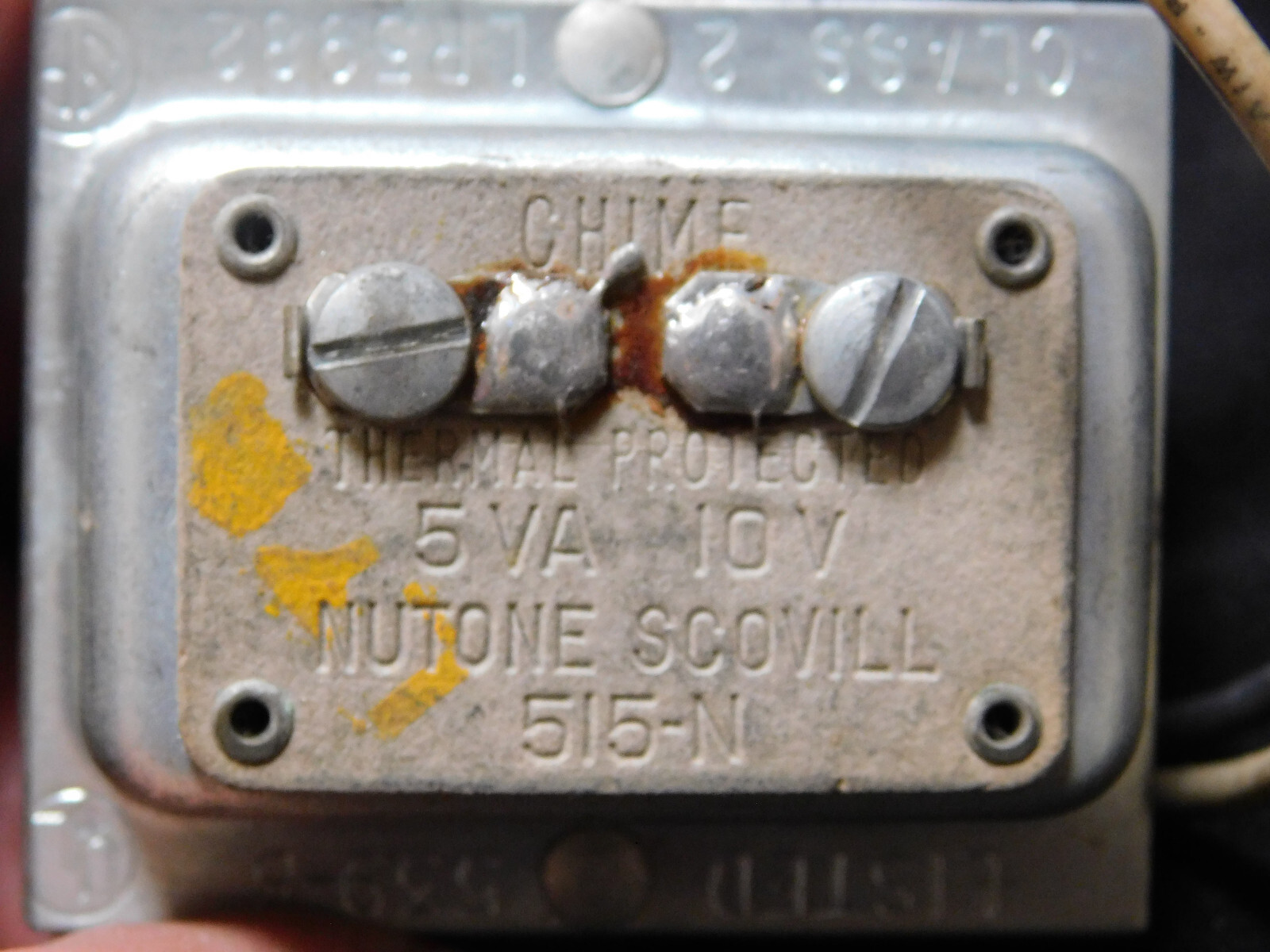 Nutone Scovill 515N Transformer Class 2 LR5982 *1 Year GUARANTEE* eBay