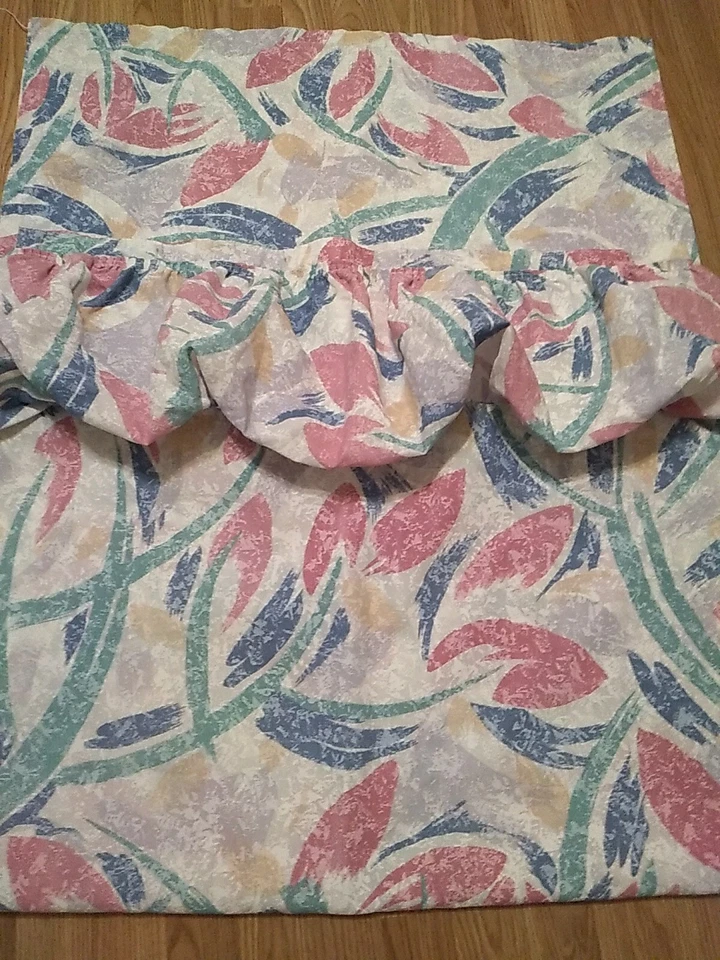 JCPENNEY JCP Fabric Shower Curtain Gray Multicolor Prints - Image 3 of 4