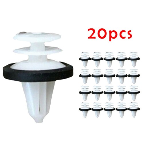 New Practical Quality Trim Panel Clips Car For Ford Plastic 20 Pcs Retainers - Picture 8 of 12