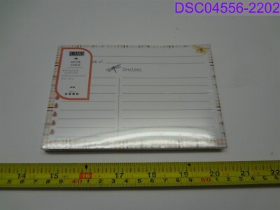 36-pack Lang Spring Meadow Recipe Cards 4'' x 6''