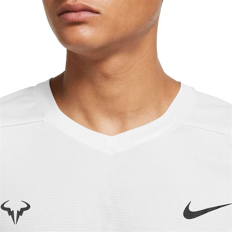 NIKE RAFA NADAL CHALLENGER MEN S TENNIS T SHIRT DD8547 100 SIZE