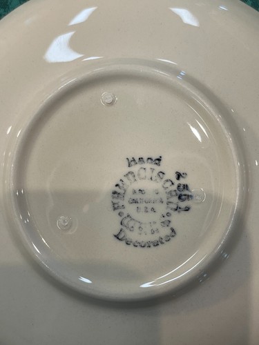 Franciscan Desert Rose saucer, California USA various stamps (all photos) - Picture 3 of 6