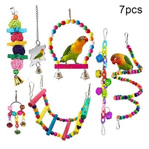 budgie cage toys