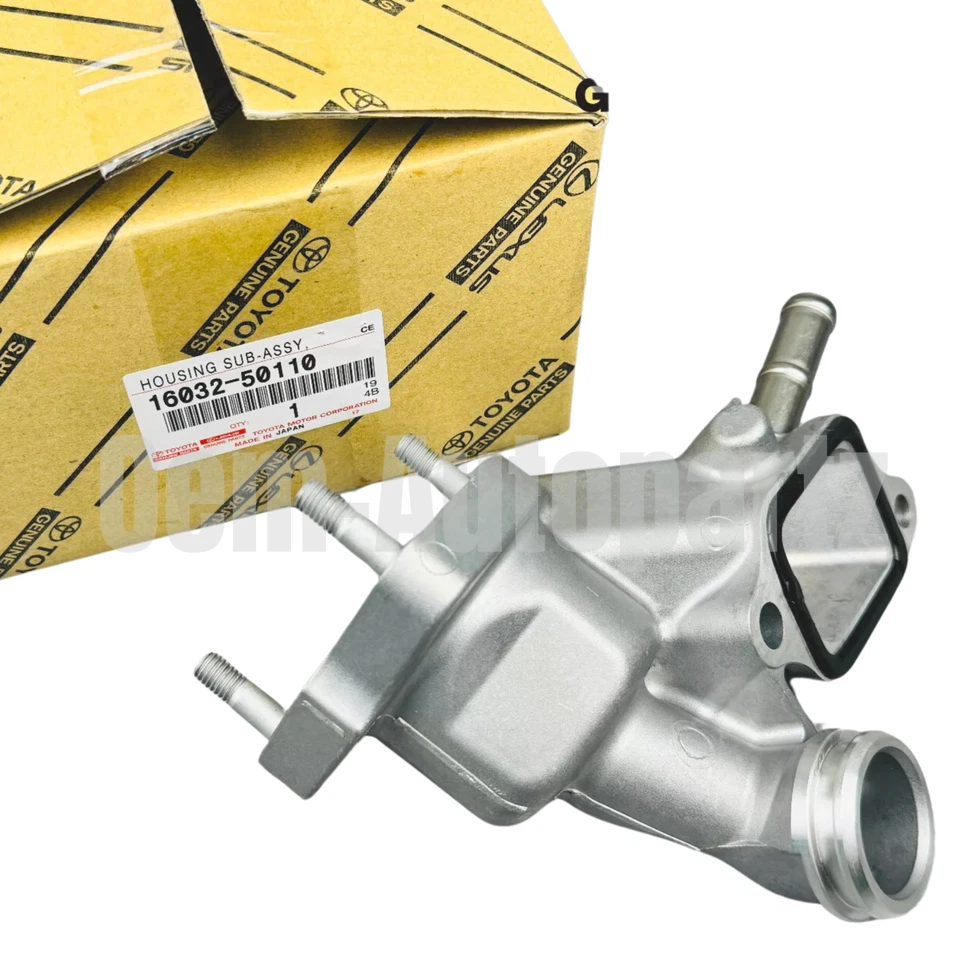 1603250110 Toyota 4Runner Land Cruiser Lexus GS GX LS LX HOUSING, WATER INLET - Image 4 of 4