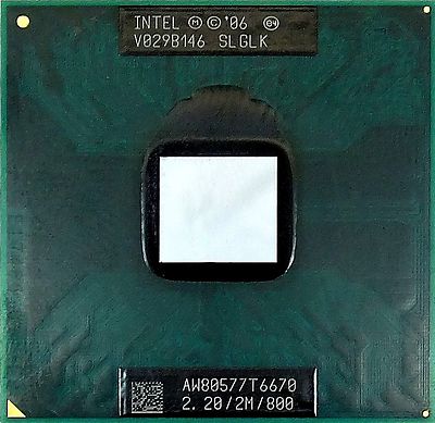 CPU Intel Dual Core DUO T6670 Prozessor Fujitsu Siemens Esprimo Mobile V6555