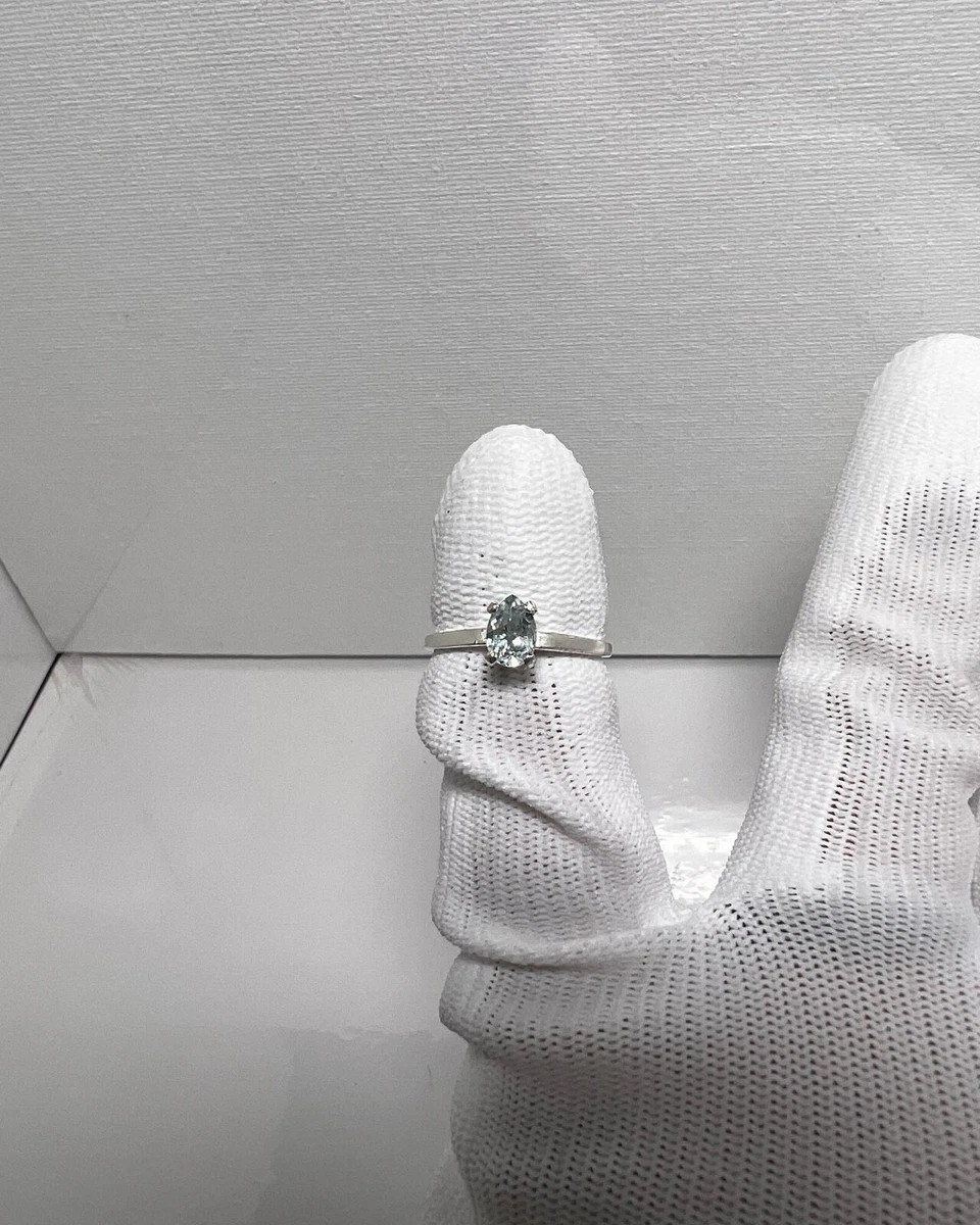 6 Carat Aquamarine Ring eBay