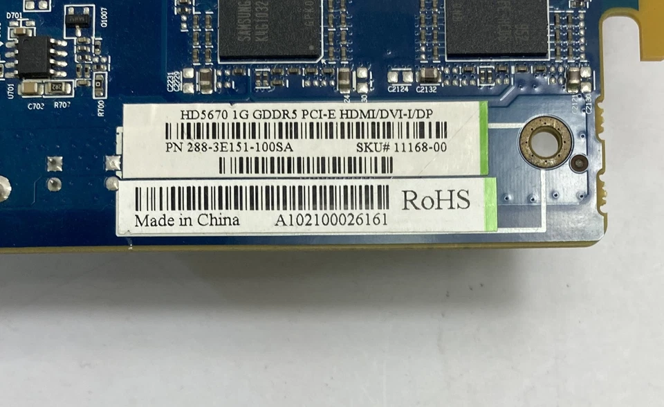 1GB Sapphire AMD Radeon HD5670 DVI / DP / HDMI GDDR5 PCI-e Graphics Video Card - Image 4 of 4