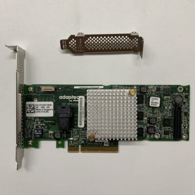 Adaptec ASR-8405 4-port SATA / SAS RAID Controller Card 12G PCIe x8 3.0 1GB