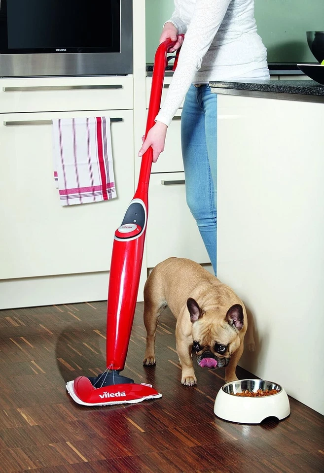 Vileda 100°C Hot Spray Lavapavimenti AD ACQUA A ALTA TEMPERATURA , Senza Fili - Imagen 4 de 4