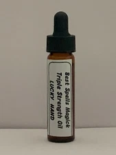 LUCKY HAND Triple Strength Oil Love, Luck, Gambling