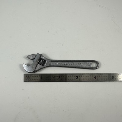 VTG J.H. Williams & Co. 4  Superjustable Adjustable Wrench USA Forged