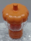 NEW Target Bullseye's Playground Glass Fall Halloween Pumpkin Gumball Candy Jar — photo 3
