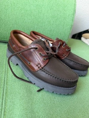 Aigle echt Leder, orig. Mokassin, Bootschuhe Damen 40 nie getragen Marron