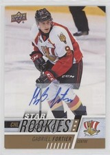 2017-18 Upper Deck CHL Star Rookies Auto Gabriel Fortier #374 Auto 4f5