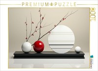 Calvendo Puzzle Serenity - Zen | 1000 Pieces, Finished Size 25.2 × 18.9 In (64 ×