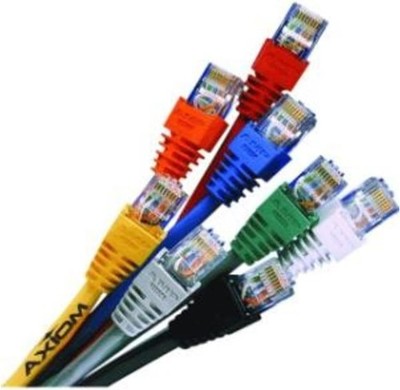 Axiom Memory - C5EMB-R50-AX - Axiom 50FT CAT5E 350mhz Patch Cable Molded Boot