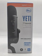 New Logitech for Creators Yeti Multi-Pattern USB Microphone with Blue VO!CE