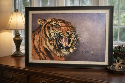 Gene Rizzo-Eye of The Tiger- Signed & Numbered Original Print Limited Edition