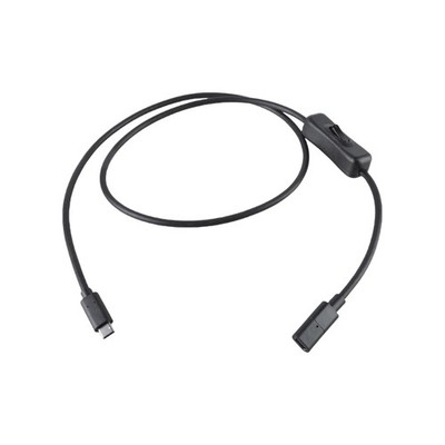 Type C USB 3.1 Charging Cable Power Wire Line with Switches 10Gbps Data 4K Video