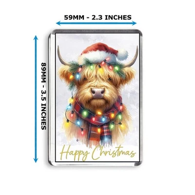 Christmas - Jumbo Fridge Magnet - Exclusively By Mashed Designs