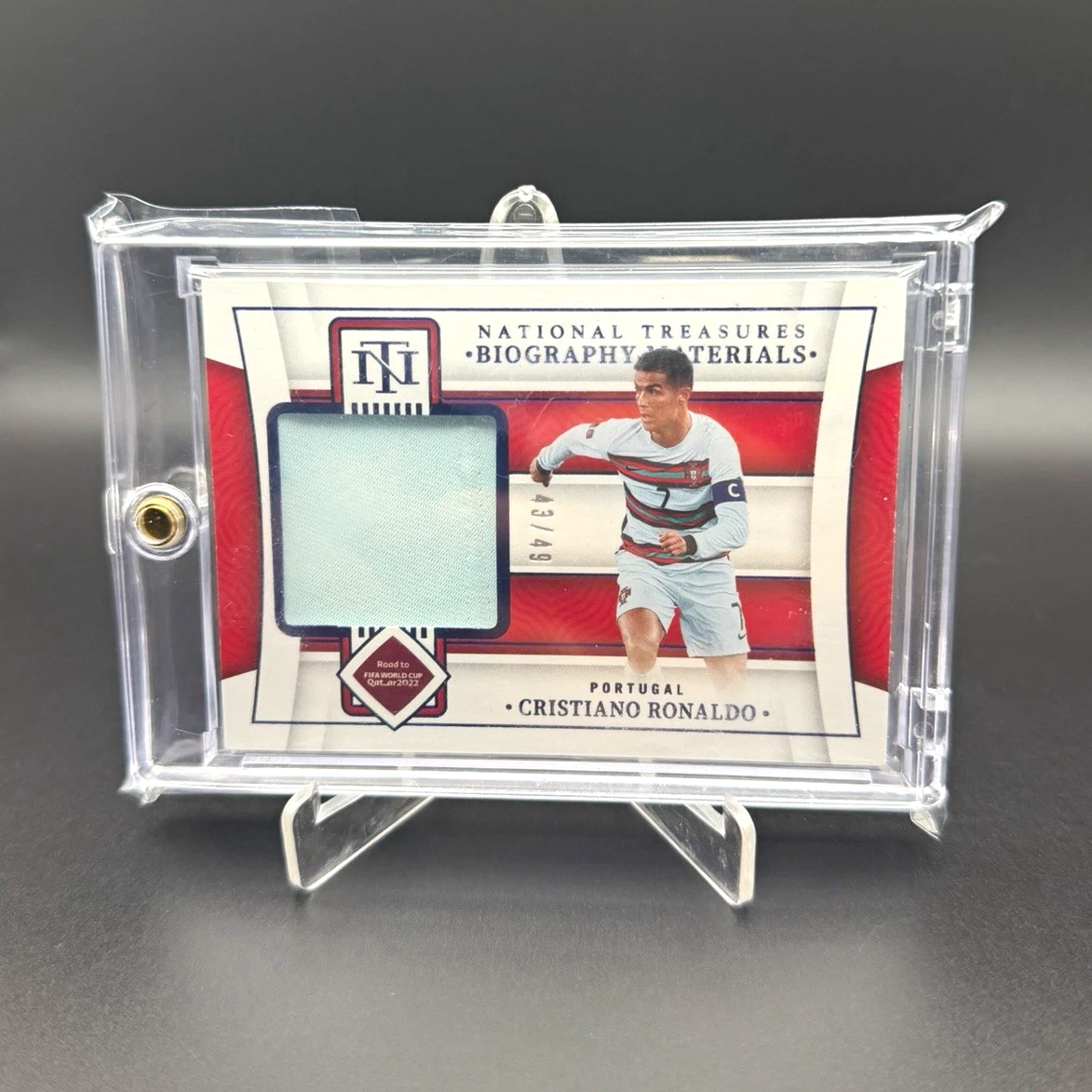 Panini National Treasures Road to FIFA World Cup Soccer Trading