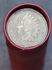 Stunning Au+1963 Indian Head &Civil War Token Ends Of Lincoln Wheat Cent Roll