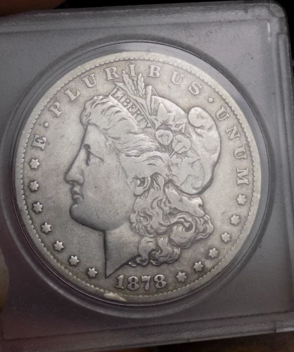 MORGAN SILVER DOLLAR 1878 CC NICE VF+ BETTER GRADE