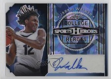 2024 Leaf Metal Sports Heroes Platinum Blue Crystals 3/5 Jabari Walker Auto uk2
