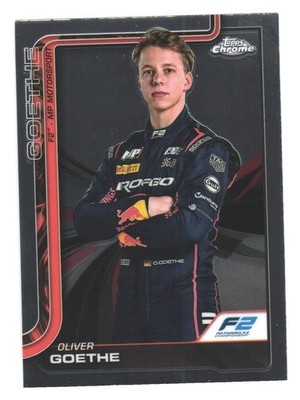 2025 Topps Chrome F1 Formula 1 F2 MP Motorsport Oliver Goethe