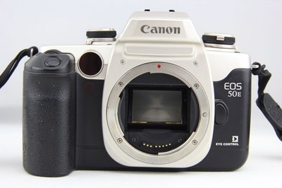 Canon EOS 50 E analoge Spiegelreflexkamera silber # 13274