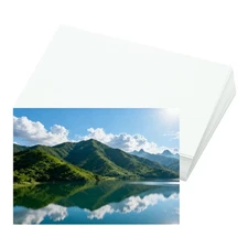 5"x3.5" Glossy Photo Paper, 50 Sheets Inkjet Photo Paper 200GSM for Printer