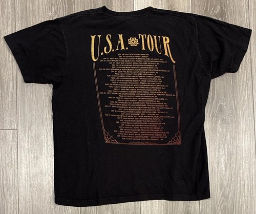 Breaking Benjamin 2019 USA Tour Concert T-Shirt Black Men’s Size Large - Bild 2 von 8