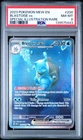 Pokemon Card Blastoise EX 200/165 Scarlet & Violet 151 PSA 8 Full Art