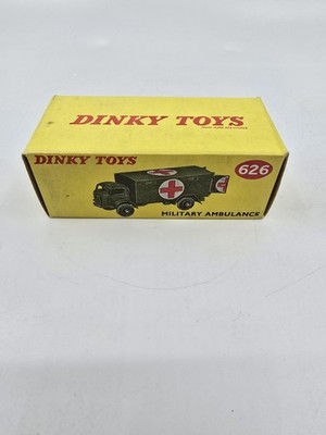 Dinky Toys 626 Military Ambulance Boxed Made In England Original H
