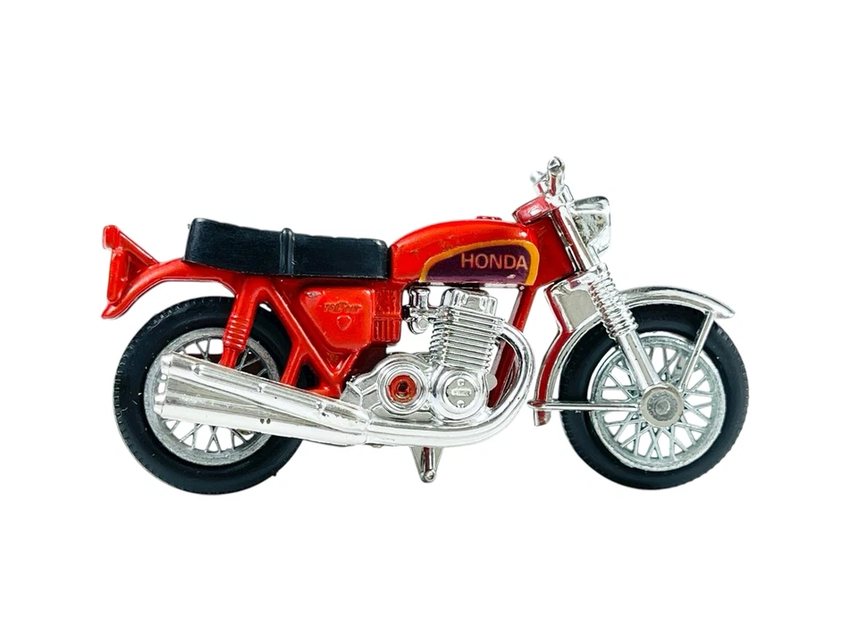 Matchbox Lesney Superfast MB18 Chrome Handlebars Red Honda Motorcycle w/I Box - Image 4 of 4
