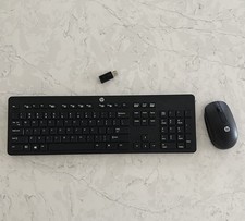HP SLIM WIRELESS BLACK KEYBOARD AND MOUSE COMBO 803183-001