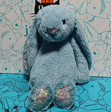 Blossom Aqua Bunny - Medium Jellycat | Jelly Journal
