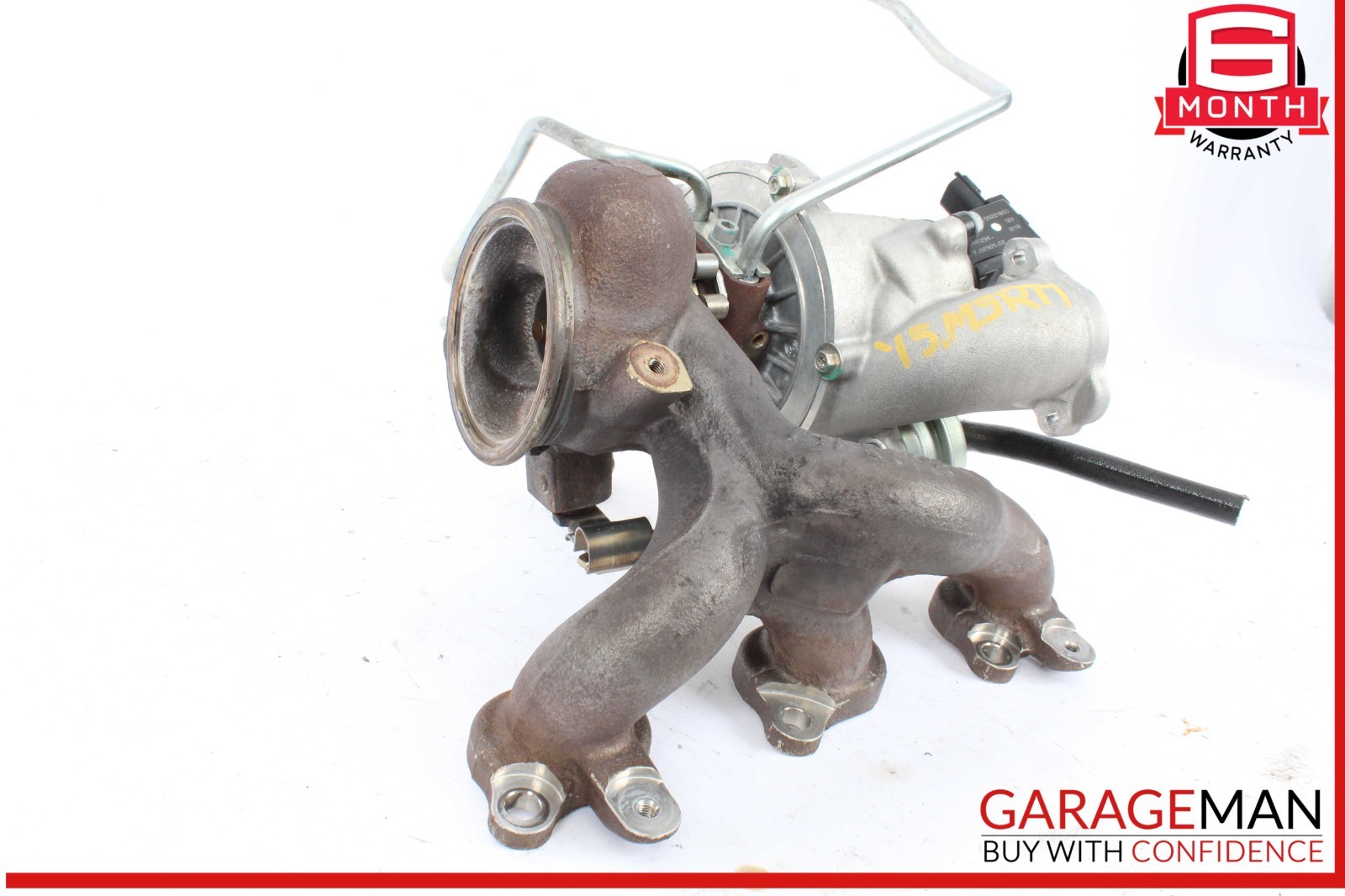 14-20 Maserati Ghibli Levante Left Turbocharger Turbo Charger Manifold OEM