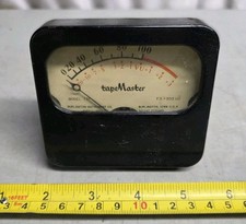   Vtg Burlington Instrument Co. Volume VU Met...