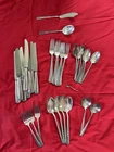 Rambler Rose Silverware —35 pieces