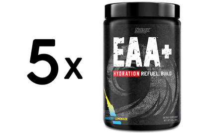 5 x Nutrex EAA + Hydration, Blueberry Lemonade - 390g (82,05 EUR/kg)