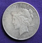 1922-P PEACE SILVER DOLLAR 90% SILVER #101