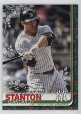 2019 Topps Holiday WalMart Mega Box Metallic Snowflake Giancarlo Stanton 0p1n
