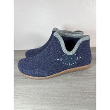 Image of Taos Woolside Navy Booties / Slippers Womens 40 US 9-9.5 Casual boots