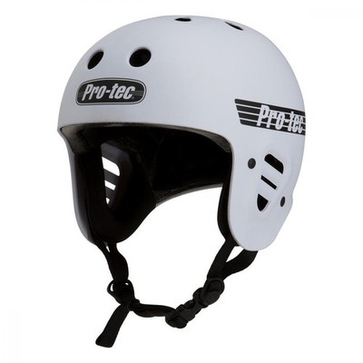 Pro-Tec Helm Full Cut Cert Erwachsene XL matt weiß PRT-PHE-3217