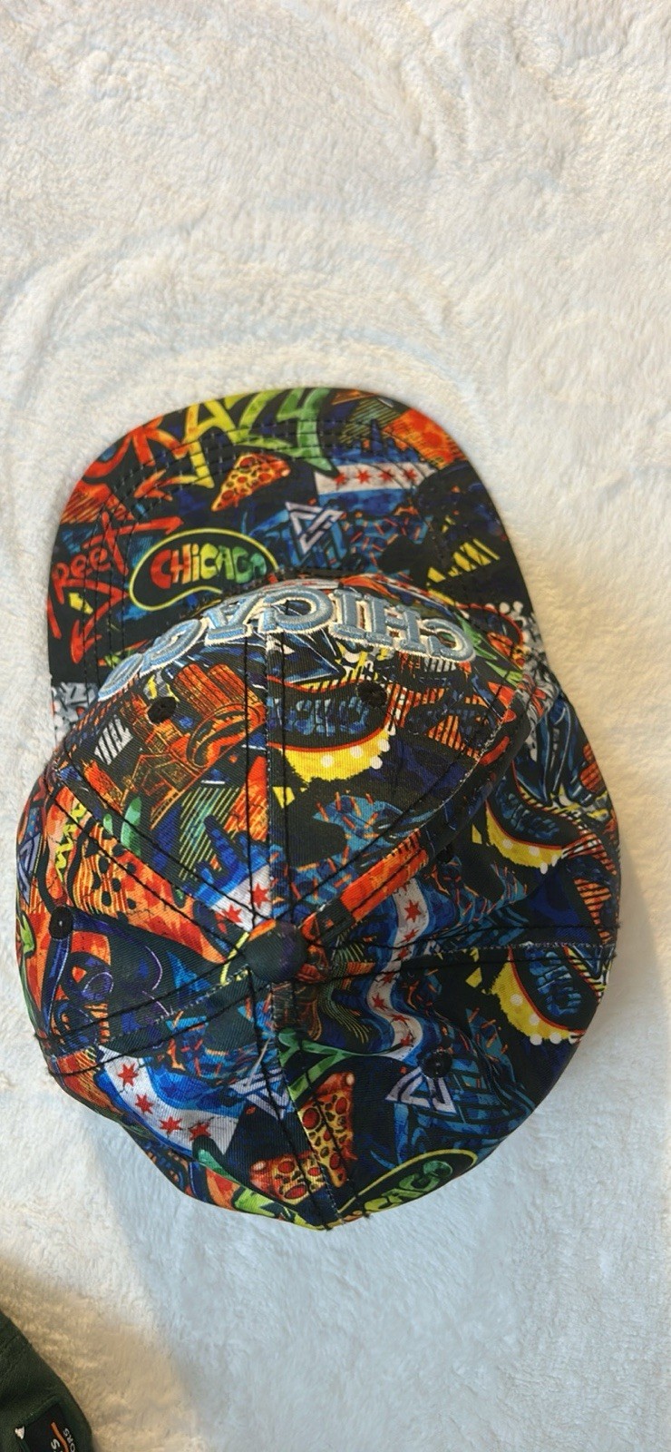 Fashion Code Chicago Multicolor Hat Baseball Cap … - image 3