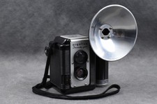 Argoflex Seventy-Five Vintage TLR Box Camera w/ Flash Unit Untested
