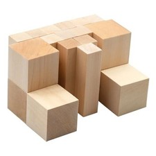 Basswood Carving Blocks 18 pcs Whittling Wood Carving Blocks, Blocks for Wood
