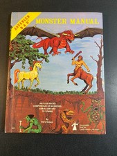 Advanced Dungeons & Dragons Monster Manual 4th Edition August 1979 TSR Advanced Dungeons & Dragons Monster Manual 4th Edition August 1979 TSR - Image 1